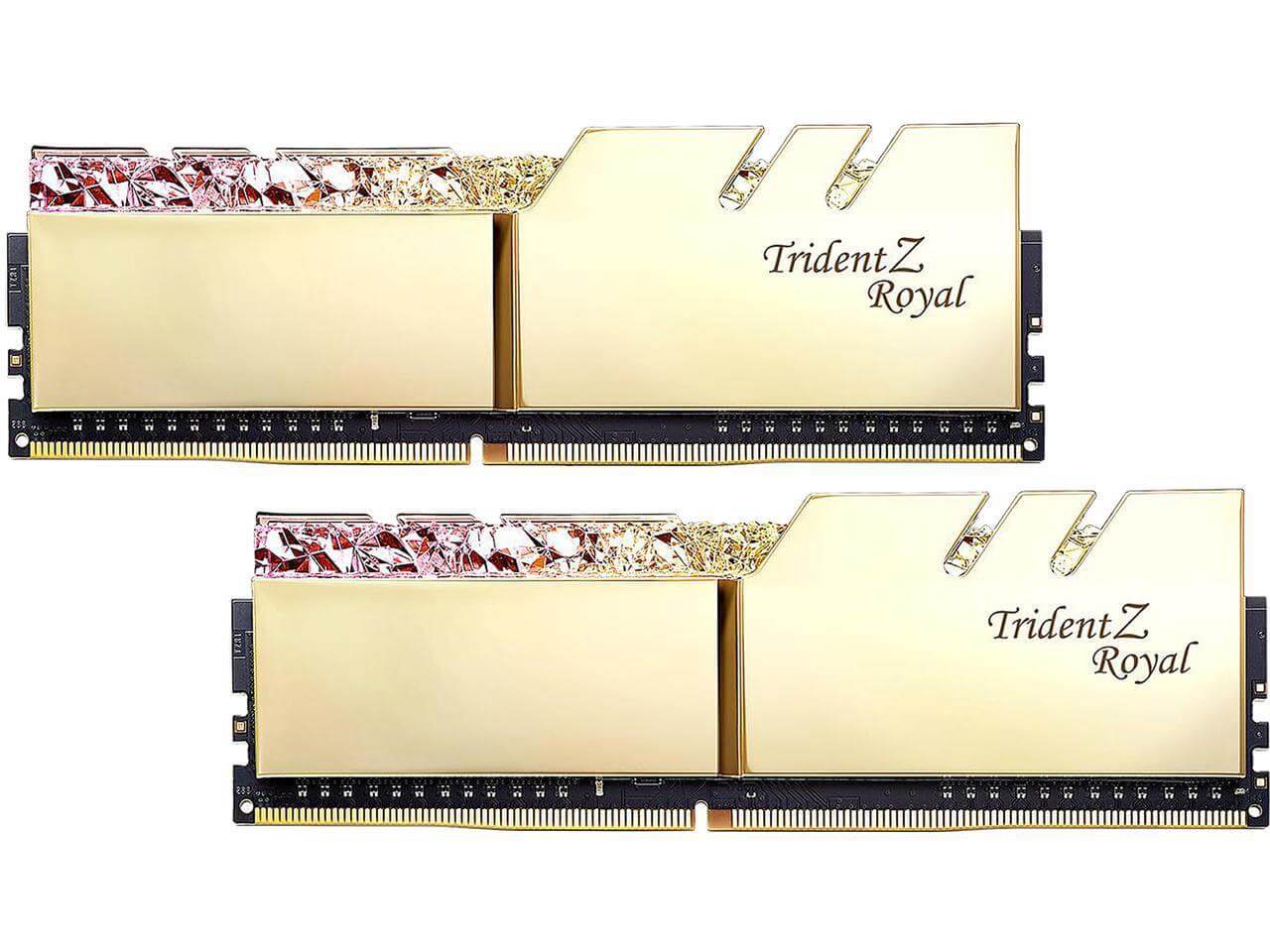 G.Skill Trident Z Royal 16GB (8GBx2) DDR4 3200MHz